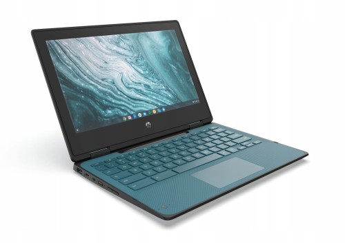 HP – notebook biznesowy cala, z otwartą klapą matrycy
