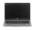 Laptop HP EliteBook 840 G2 – widok z przodu z otwartą klapą matrycy wyświetlacz i klawiatura