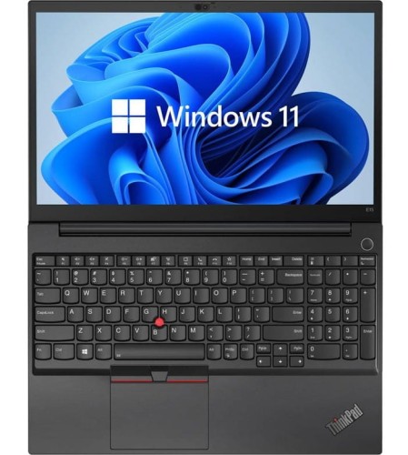 Lenovo ThinkPad E15 1Gen – laptop biurowy 15,6 cala, przód laptopa