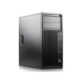 HP Z240 – lewa strona z zatrzaskami montażowymi