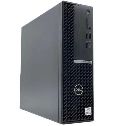 Dell – lewy bok komputera gładki panel