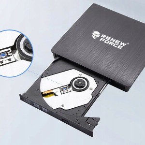 Nowy ZEWNĘTRZNY OPTYCZNY NAPĘD CD/DVD Z INTERFEJSEM USB 3.0