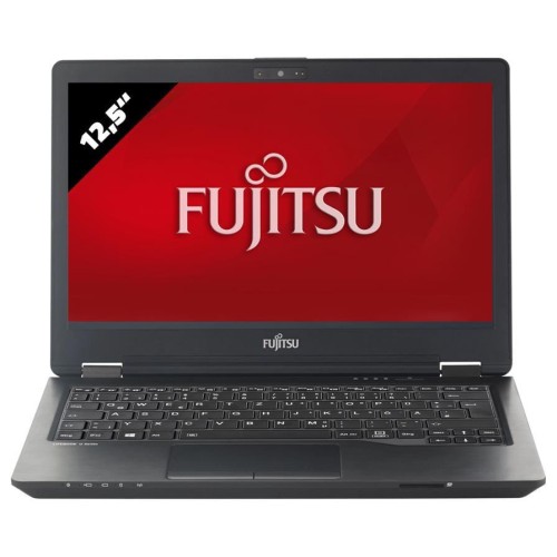 Fujitsu LifeBook U729 – laptop biznesowy 12,5 cala, z otwartą klapą matrycy