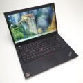 Laptop Lenovo ThinkPad T14 Gen – lewy bok z portami USB i wentylacją