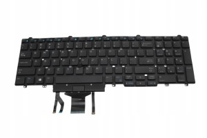 Nowa Klawiatura Podświetlana do Dell E5550 E5570 5580 5590 Precision 7520 7510