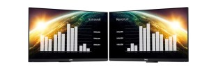 Podwójny Monitor DELL P2319H 23' LED IPS HDMI USB FULL HD 1920x1080+ Regulowana Podstawa