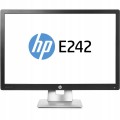 Monitor HP E242 24" IPS 1920x1200 – ekran Full HD+ do pracy biurowej i projektowej, proporcje 16:10