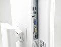 Fujitsu B24W-7 – z przodu matryca i krawędzie ekranu