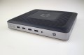 PC HP T630 – od przodu z przyciskiem zasilania