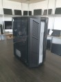 Komputer Do Gier 16GB 480GB I5-8400, Tower NOWA GeForce RTX 3050 6GB [Nowy] – od tyłu ze złączami i wentylatorem