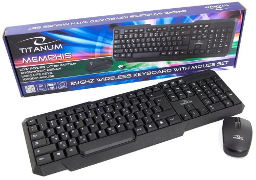 Klawiatura Mysz TK108 – klawiatura przewodowa USB do komputera i laptopa