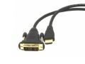 Przewód HDMI-DVI – kabel połączeniowy do komputera i monitora