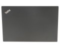 Lenovo ThinkPad T480 – tył laptopa, z tylnymi zawiasami i tylna część laptopa