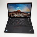 Laptop Lenovo ThinkPad T490 – porty wideo i USB, wejście zasilacza