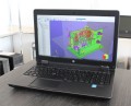 Laptop HP ZBook 15 G2 – z zamkniętą klapą, klapa górna