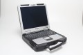 Laptop Panasonic – tylna część obudowy, z tylnymi zawiasami i naklejka znamionowa