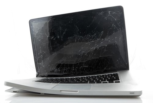 Usługa: Wymiana matrycy - Laptop – notebook biznesowy cala, rozłożony do pracy