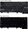 Usługa: Odnawianie Klawiatur 10szt. - Laptop - Wycena indywidualna – od przodu otwarty ekran i klawisze funkcyjne