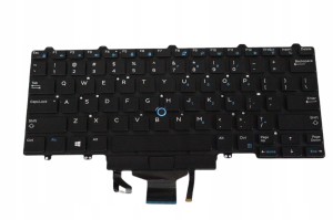 Nowa Klawiatura Podświetlana do Dell Latitude E5470 E7470 E5450 E7450