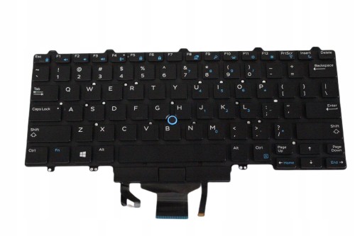 Dell E5470 E7470 – klawiatura QWERTY do komputera i laptopa