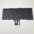 Klawiatura Dell 5400 – ujęcie z góry rozmieszczenie klawiszy QWERTY