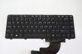 Klawiatura HP 640 G1 – od przodu profil klawiszy