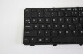 HP 640 G1 – ujęcie z boku kąt nachylenia klawiatury