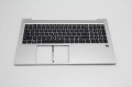 HP 850 G7 – od przodu profil klawiszy