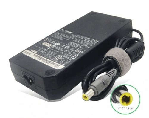 Zasilacz Lenovo 20V 8.5A 170W do stacji dokującej i laptopów serii W, oryginalny zasilacz