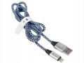 Widok całego kabla USB – widok długości i złączy