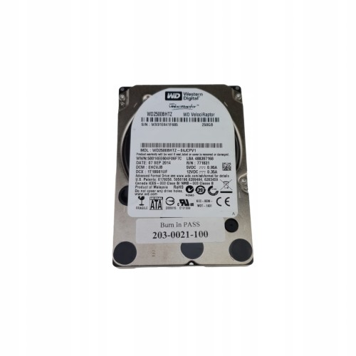 Dysk twardy HDD 250GB 2,5" SATA – kompaktowy nośnik danych do serwerów i laptopów z oferty Kompre