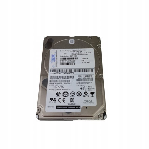 Dysk twardy HDD 600GB 2,5" SAS – profesjonalny dysk serwerowy do zastosowań biznesowych Kompre