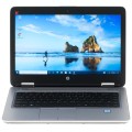 HP ProBook 640 G2 – lewa strona laptopa z gniazdami i otworami wentylacji