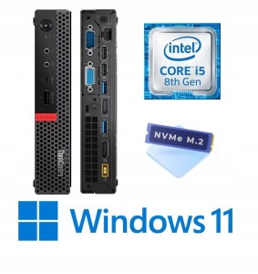 Komputer Lenovo ThinkCentre M920Q 16GB 256GB i5-8500T, Micro / Mini / Tiny [A]