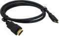 Pełen widok kabla DisplayPort-DVI – oba końce kabla