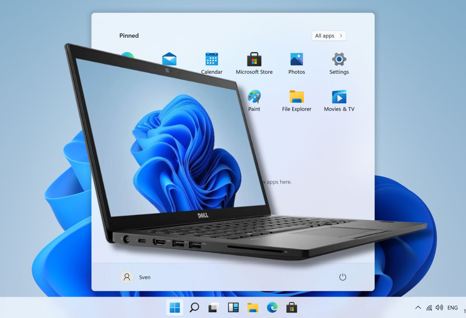 Dell Latitude 7490 i7-8650U – widok z przodu