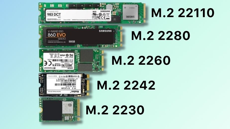 Dysk M.2 NVMe zamontowany w slocie na płycie głównej