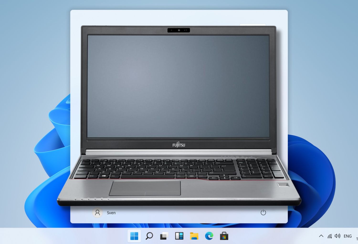 Fujitsu LIFEBOOK E756 i5 laptop biznesowy 15,6 cala do pracy biurowej