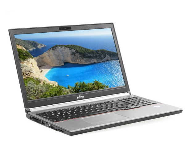 Fujitsu LIFEBOOK E756 lekki laptop 15,6 cala z możliwością rozbudowy pamięci RAM