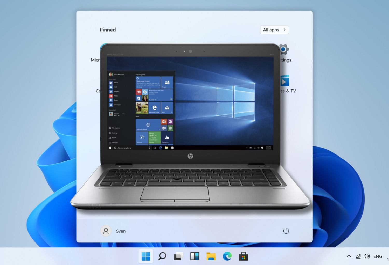 HP EliteBook 840 G3 – widok z przodu