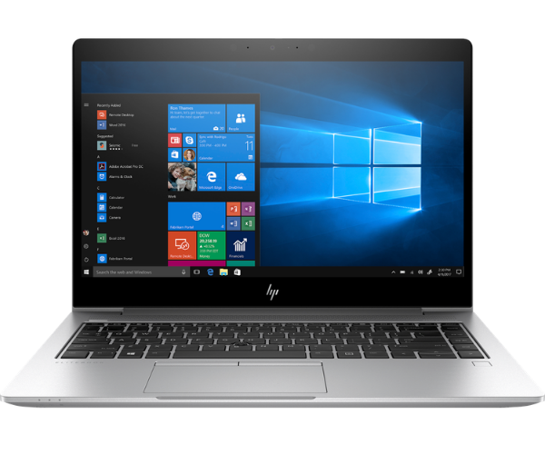 HP EliteBook 840 G6 wygodna klawiatura, touchpad i porty do pracy biurowej