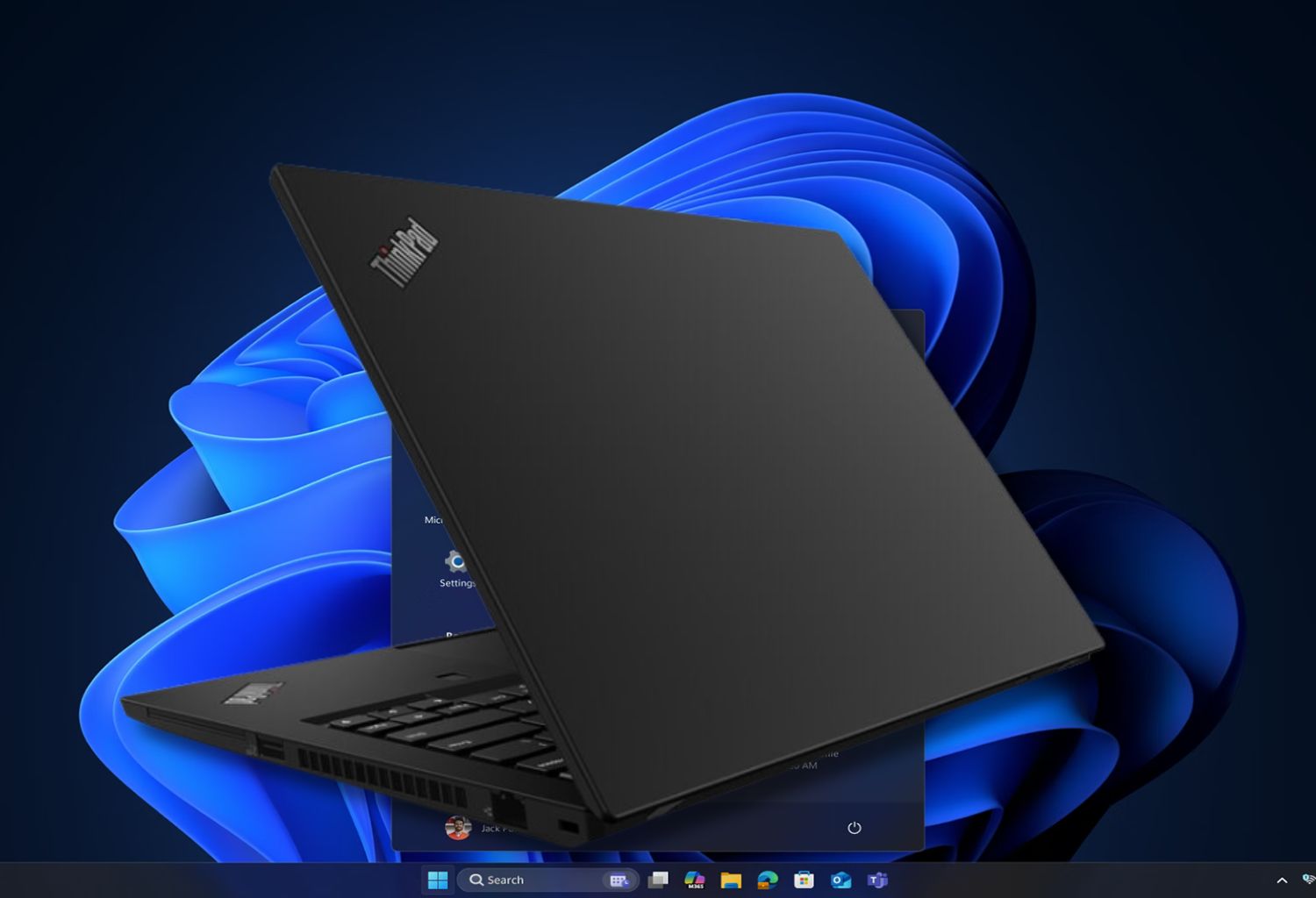 Lenovo ThinkPad T14 Gen 1 AMD Ryzen 5 – widok z przodu