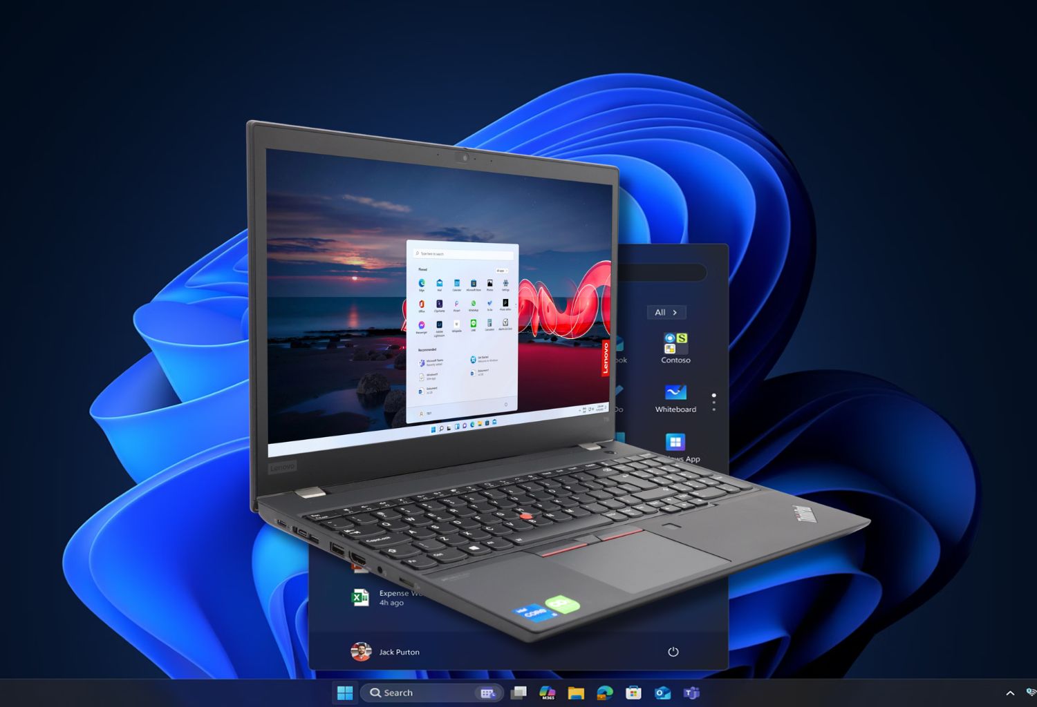Lenovo ThinkPad T15 Gen 2 i5-1135G7 laptop biznesowy 15,6 cala do pracy biurowej
