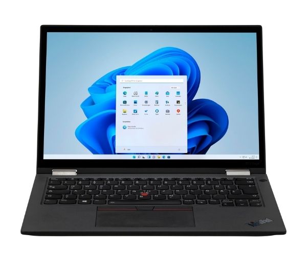 Lenovo ThinkPad X13 Yoga Gen 2 ekran 16:10 do nauki pracy z tekstem i notatek