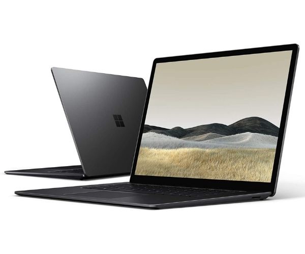 Microsoft Surface Laptop 3 model 1868 – czarna wersja z metalowym palmrestem