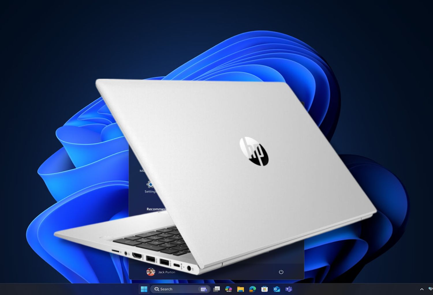 HP ProBook 450 G8 – widok z przodu