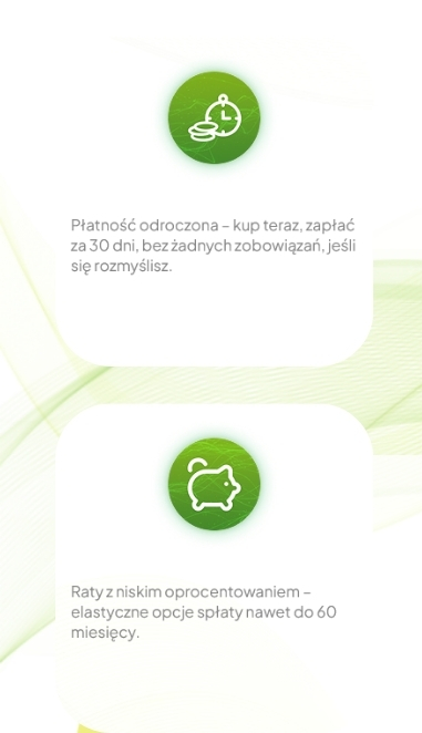niskie raty i płatność odroczona kompre